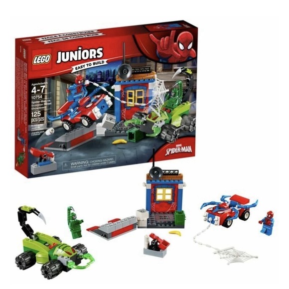 LEGO 10754 - Marvel Spider-Man vs. Scorpion Street Showdown new in box - Picture 1 of 9